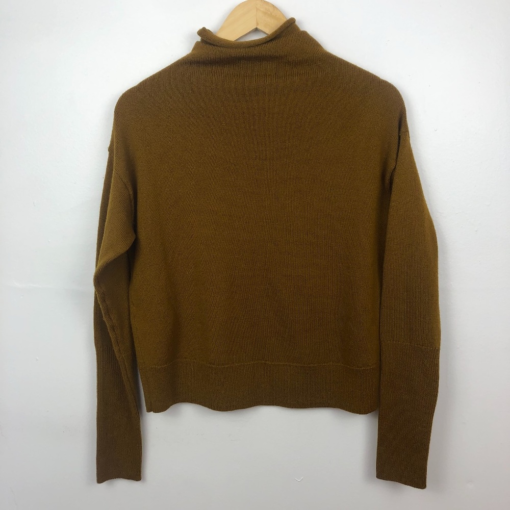 Aritzia Wilfred Cyprie Mock Neck Merino Sweater - Picture 4 of 5